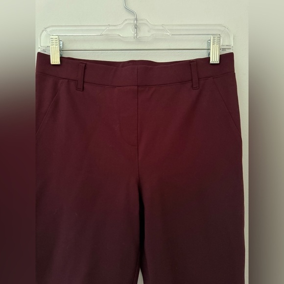 NWT small quince straight leg pants burgundy - Picture 14 of 16